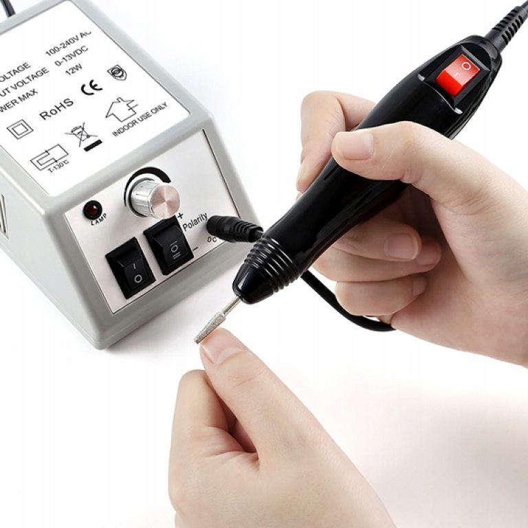 FREZARKA DO PAZNOKCI MANICURE PEDICURE ELEKTRYCZNA MOCNA 30W +ZESTAW FREZÓW, Moment obrotowy 20000 Nm