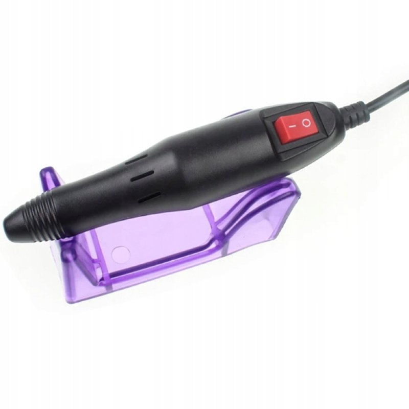 FREZARKA DO PAZNOKCI MANICURE PEDICURE ELEKTRYCZNA MOCNA 30W +ZESTAW FREZÓW, Napięcie 240 V
