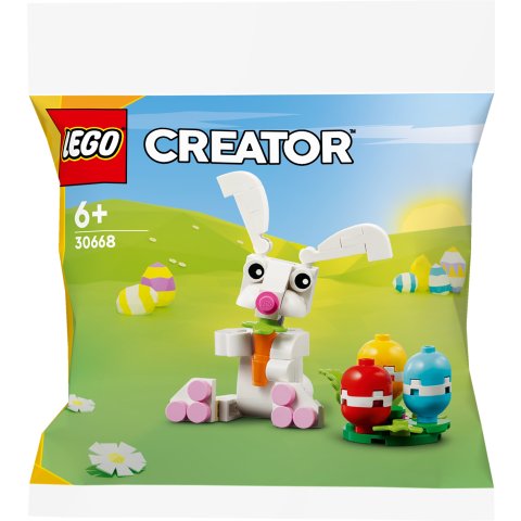 LEGO Creator Zajączek wielkanocny z kolorowymi pisankami 30668