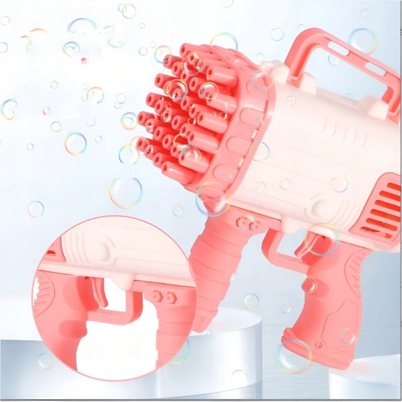 BAZOOKA PISTOLET MASZYNA BANIEK MYDLANYCH GENERATOR PREZENT PŁYN DO BANIEK Pojemność: 60 ml