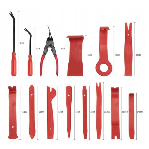 Ale Hity: ŁYŻKI DŹWIGNIE DO TAPICERKI RADIA 19szt S10272