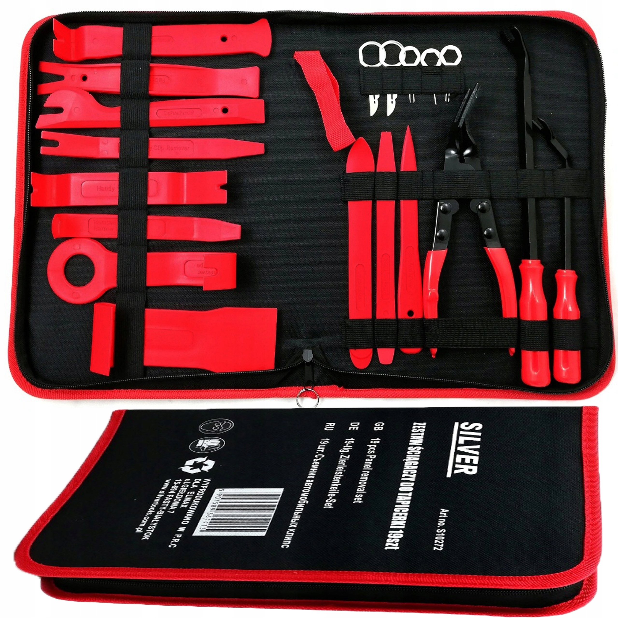 ŁYŻKI DŹWIGNIE DO TAPICERKI RADIA 19szt S10272 Rodzaj: zestaw