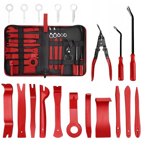 ŁYŻKI DŹWIGNIE DO TAPICERKI RADIA 19szt S10272