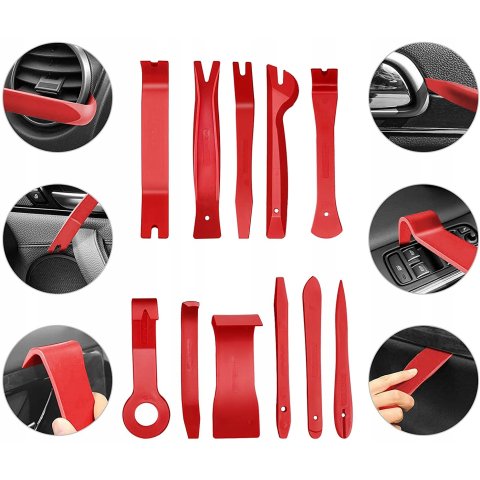 ŁYŻKI DŹWIGNIE DO TAPICERKI RADIA 19szt S10272