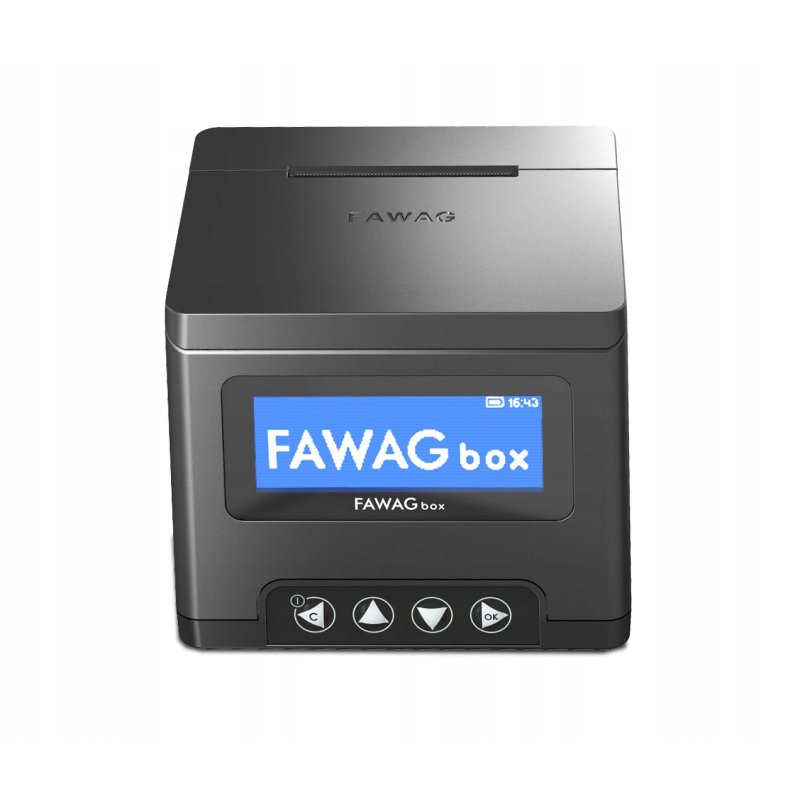 DRUKARKA FISKALNA POSNET FAWAG BOX 57MM ROLKI ZGLOSZENIE FISKAL