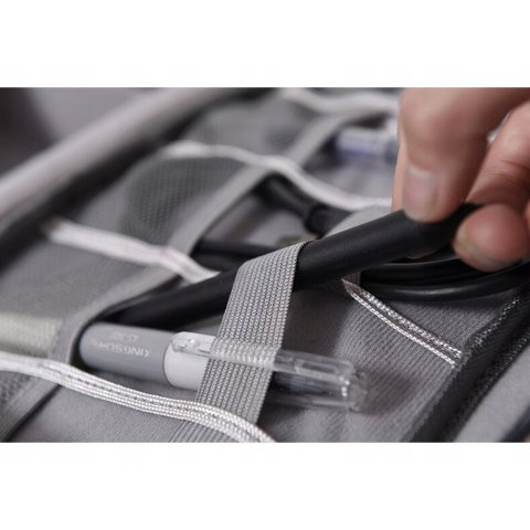 Ale Hity | ORGANIZER NA KABLE ŁADOWARKI ETUI POJEMNIK TORBA KABLI + UCHWYT PODRÓŻNY