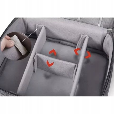 Ale Hity | ORGANIZER NA KABLE ŁADOWARKI ETUI POJEMNIK TORBA KABLI + UCHWYT PODRÓŻNY