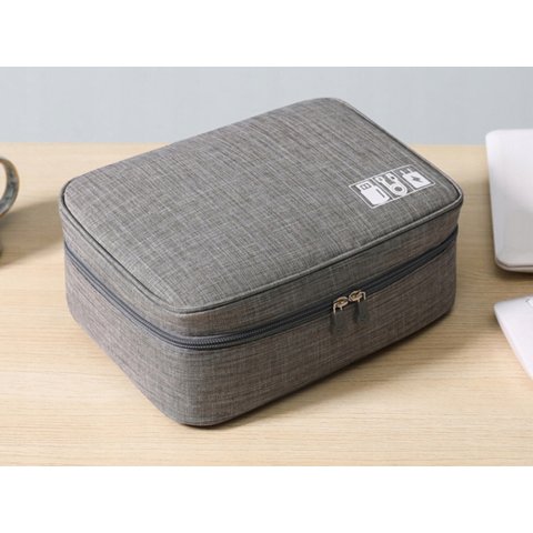 Ale Hity | ORGANIZER NA KABLE ŁADOWARKI ETUI POJEMNIK TORBA KABLI + UCHWYT PODRÓŻNY
