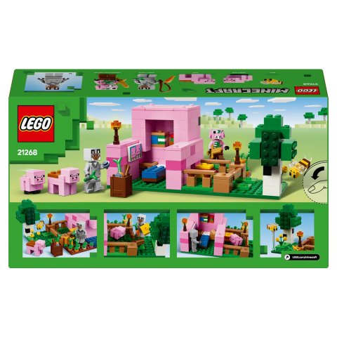 LEGO Minecraft Dom prosiaczka 21268 Minimalny wiek dziecka: 7