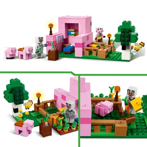 LEGO Minecraft Dom prosiaczka 21268 Bohater / Bajka: Minecraft
