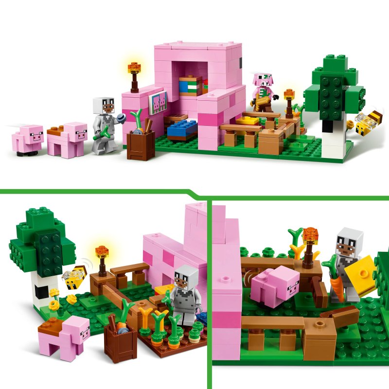 LEGO Minecraft Dom prosiaczka 21268 Bohater / Bajka: Minecraft