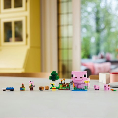 LEGO Minecraft Dom prosiaczka 21268 Waga produktu z opakowaniem jednostkowym: 0.391 kg