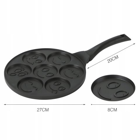 Ale Hity | PATELNIA DO NALEŚNIKÓW JAJEK PANCAKES PLACKÓW 26CM NON-STICK FOREMKI BUŹKI