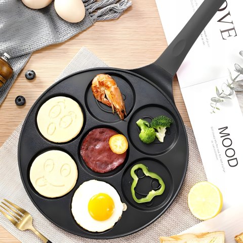 PATELNIA DO NALEŚNIKÓW JAJEK PANCAKES PLACKÓW 26CM NON-STICK FOREMKI BUŹKI, Waga produktu z opakowaniem jednostkowym 1 kg