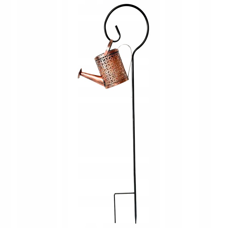 LAMPA OGRODOWA SOLARNA LED WBIJANA KONEWKA XXL Z CZUJNIKIEM ZMIERZCHU MOCNA, Wysokość całkowita 82.5 cm