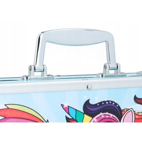 Zestaw Artystyczny Plastyczny Do Malowania Kredki Walizka 144el Dla Dzieci Liczba sztuk w zestawie: 144 szt.