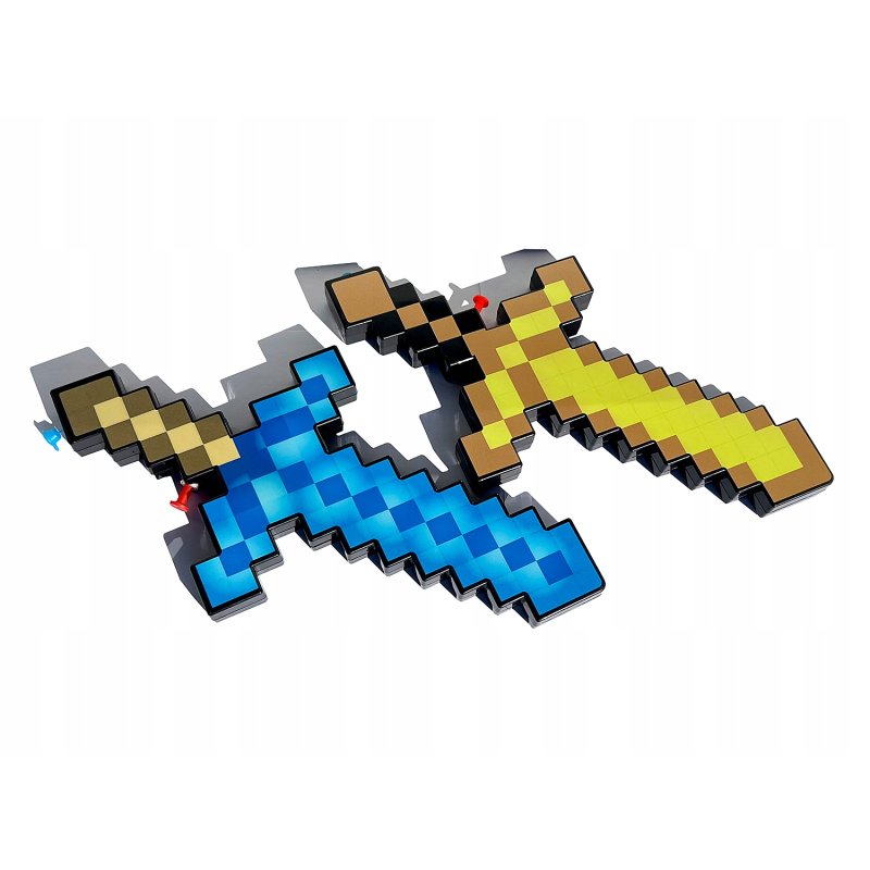 Ale Hity: MIECZ MINECRAFT PISTOLET NA WODĘ ARMATKA WODNA ŚMINGUS DYNGUS WIELKANOC