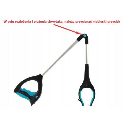 Ale Hity | CHWYTAK ŁAPKA RĄCZKA DO PODNOSZENIA PRZEDMIOTÓW POMOC DLA SENIORA 1 LED