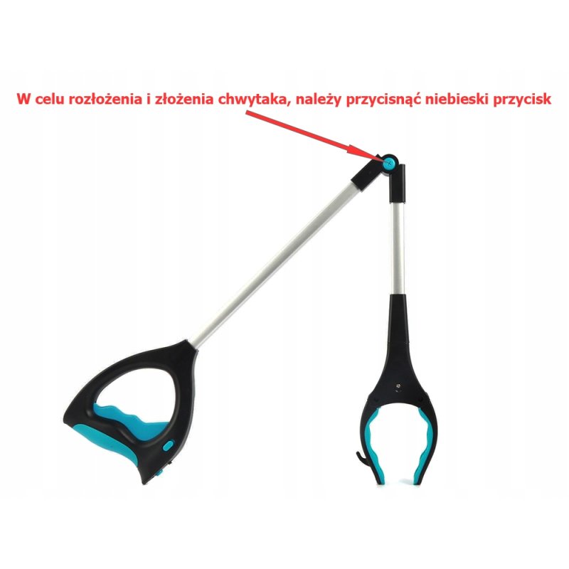 Ale Hity | CHWYTAK ŁAPKA RĄCZKA DO PODNOSZENIA PRZEDMIOTÓW POMOC DLA SENIORA 1 LED