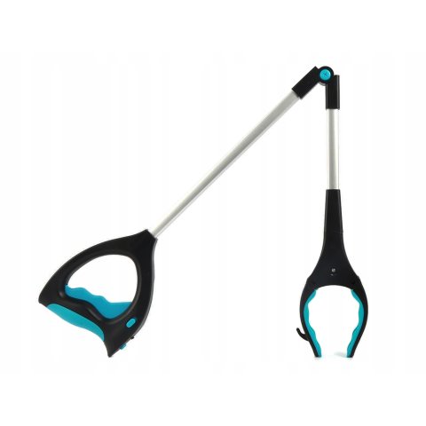 CHWYTAK ŁAPKA RĄCZKA DO PODNOSZENIA PRZEDMIOTÓW POMOC DLA SENIORA 1 LED, Waga produktu z opakowaniem jednostkowym 0.38 kg