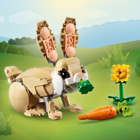 LEGO Creator 31162 Twórca Słodki króliczek Waga produktu z opakowaniem jednostkowym: 0.417 kg